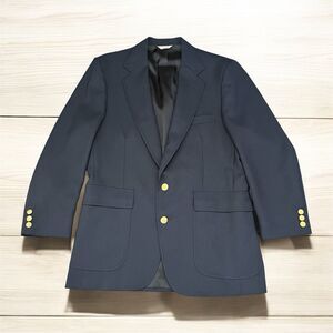 Hasting & Smith Men’s Size 40 R Navy blue Blazer Jacket + Gold Buttons